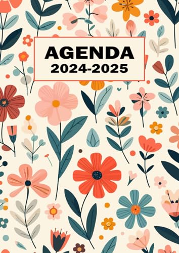 Agenda 2024-2025: Settimanale Da Giugno 2024 a Dicembre 2025 ,18 Mesi, Calendario Mensile E Settimanale, Formato Grande A4