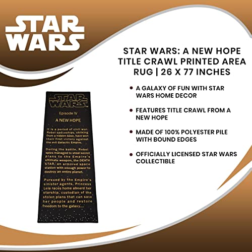 Tapete decorativo Star Wars 26x77 pulgadas miniatura 6