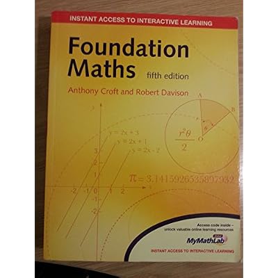 Foundation Maths MyMathLab Global Pack