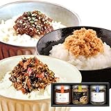 新潟 小川屋ご飯のお供 (3点詰合せ, ごろごろ越後肉味噌 しっとり海鮮ふりかけ さけ焼漬ほぐし)ギフト 贈り物 プレゼント お取り寄せ 常温 御礼 御祝 母の日 AHF3 image