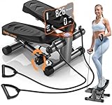 【 ステッパー 2025アップグレード版】 CHAOKE ステッパー ツイストステッパー プレミアム 静音設計 筋トレ 有酸素運動 コア ステップ台 お腹 エクササイズ 連続使用約120分 オリジナルのエア＋オイル駆動方式 最大承重量150kg 高齢者足を鍛える器具 保証5年