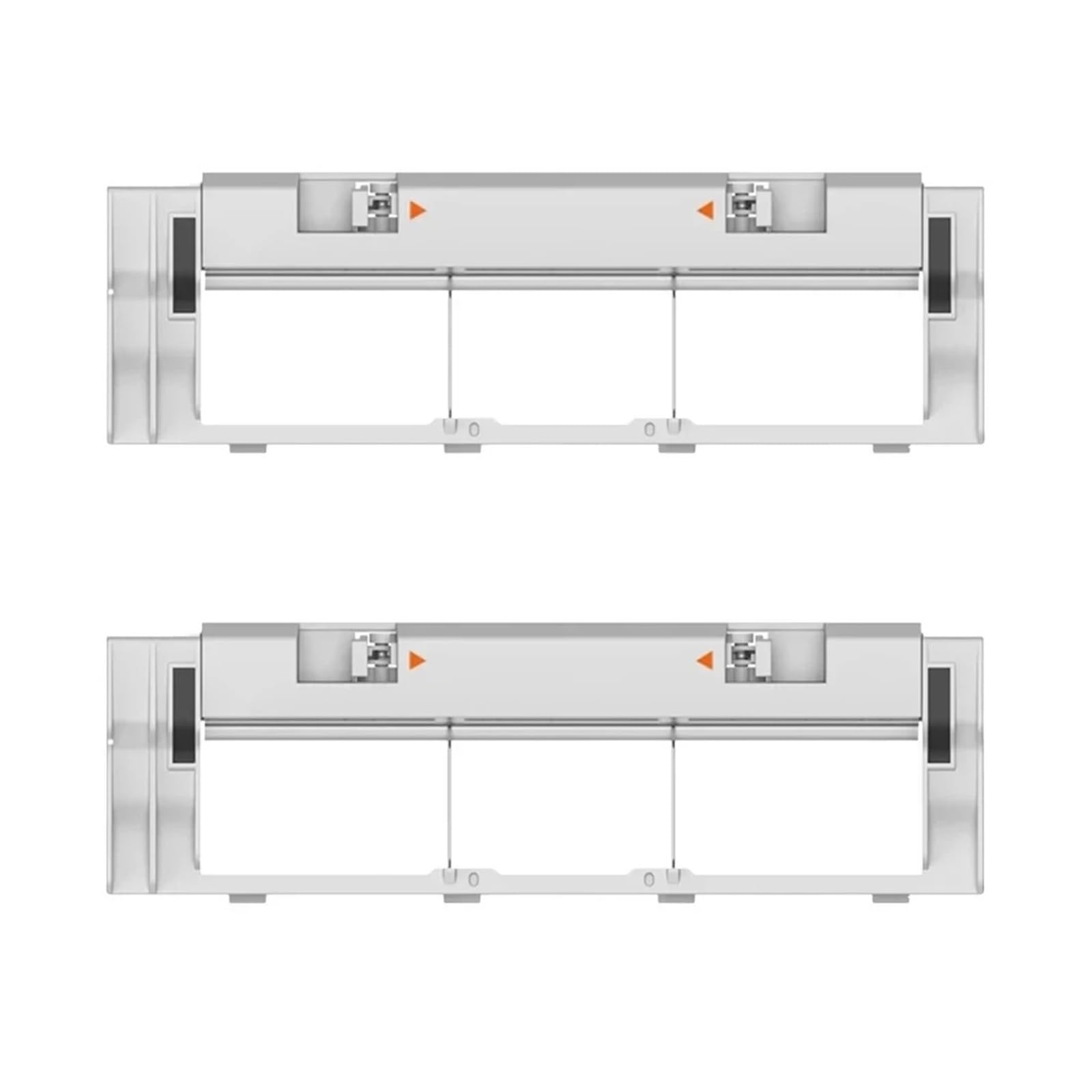 HIZON Robot Vacuum-Mop，Compatible For XIAOMI，Compatible For MIJIA ，1C STYTJ01ZHM Main Roller Brush Cover Robot Vacuum Cleaner Accessories(SET2)