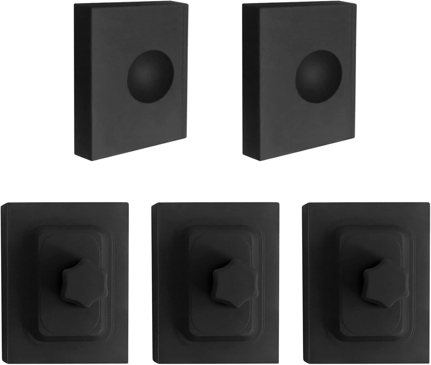 5 Pack 826885 Grate Silicone Feet Compatible With CG Series Gas Cooktop Range Burner Grate Pads Bumpers
