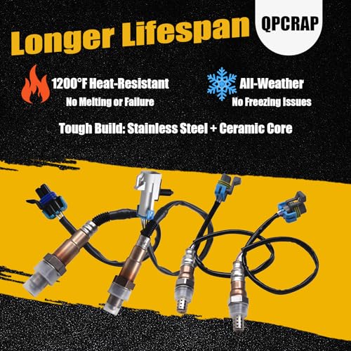 Sensor de Oxígeno O2 4Pcs para Camaro 2010-2012 y CTS 2010-2014 miniatura 5