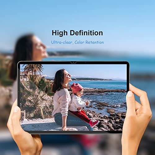 Gerutek [2 Piezas Protector Pantalla para Samsung Galaxy Tab A7 10.4" 2022/2020 (SM-T500/T505/T503/T507) 9H, Antiarañazos, Antihuellas Ultra Transparente Cristal Vidrio Templado para Samsung Tab A7