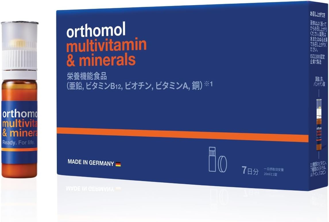 Orthomol マルチビタミン&ミネラル 日本版 7日分