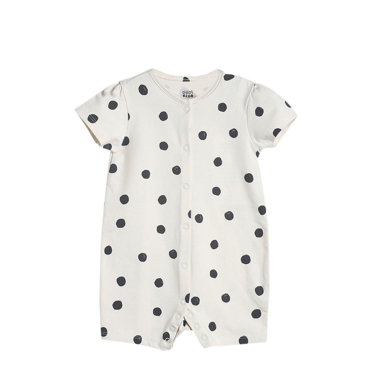 miniklub Baby Round Neck Short Sleeve Knitted Cotton Romper (Brown Color) - Review, Price and Buying Guide