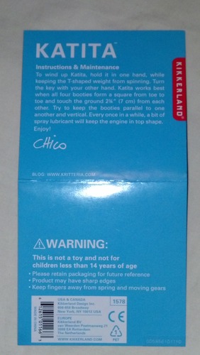 Katita - not intended as a kids' toy!