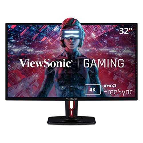 ViewSonic XG3220 - Monitor da gaming da 80 cm (32 pollici), pannello VA, HDR, 5 ms, FreeSync, HDMI, DP, USB 3.0, 2 x 5 Watt, colore: Nero