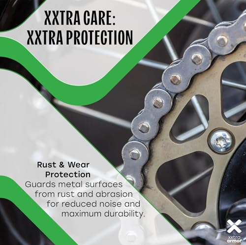 Image of Chain Lube Spray for Bike & Motorcycle (150mL) | High-Performance Chain Lubricant with No Fling-Off, Dirt-Resistant Formula & All-Weather Protection | Safe for All Chain Types