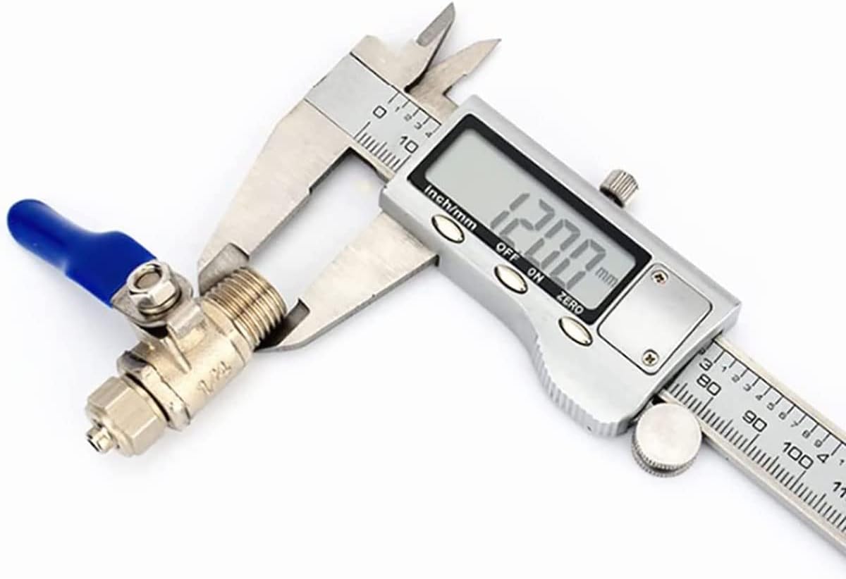 1PCS Water Purifier Reverse Osmosis Tee Inlet Ball Valve Set 1/2" BSP to 1/4" Tube Replacement Home Water Purfier Accessories