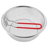 Cabilock Frittierkorb Edelstahl 18cm Kleiner Snackkorb Mit Faltbarem Griff Für Pommes Chicken Wings Küche Und Restaurant