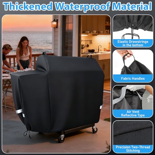Image of Utheer Grill Cover for Rec teq RT-590, Deck Boss 590 /800 /900 & RT-700