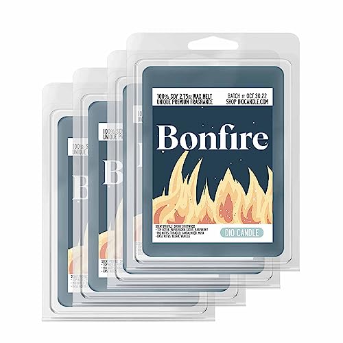 Bonfire Scented Wax Melts - Smells Like Smoky Driftwood -