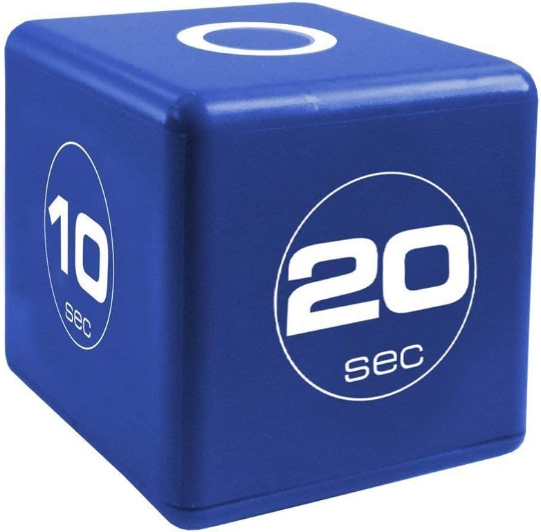 Miracle TimeCube Exercise Timer for Fitness, HIIT and Workout Routines, 10, 20, 30, 60 Seconds