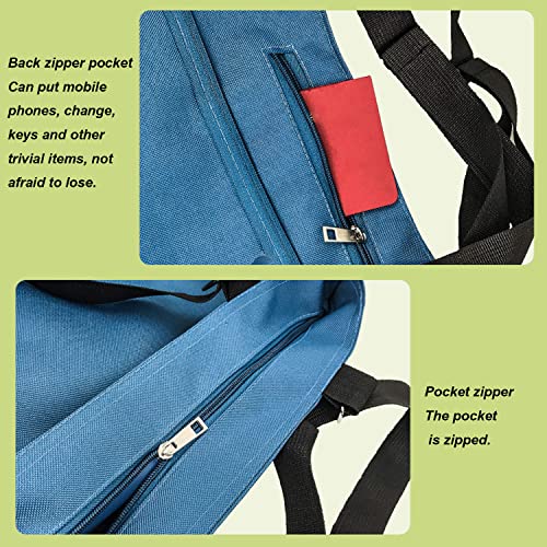 ArtsPavilion Faltbare Trolley Taschen Faltende Einkaufstasche mit Rädern Faltbarer Einkaufswagen Wiederverwendbare Einkaufstaschen Einkaufswagen Tasche auf Rädern Gray – Bild 8