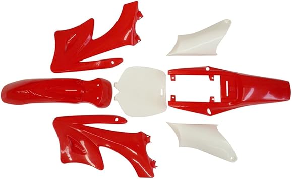 Plastic Set For Chinese 2 Stroke 47cc 49cc Apollo Orion Mini Dirt Bikes Red