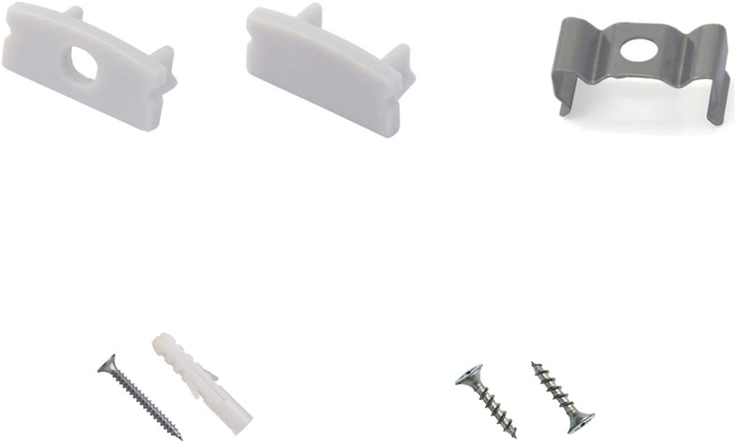 hunhun L-Shape Corner Connector U Shape LED Aluminum Channel System (U Channel Type)