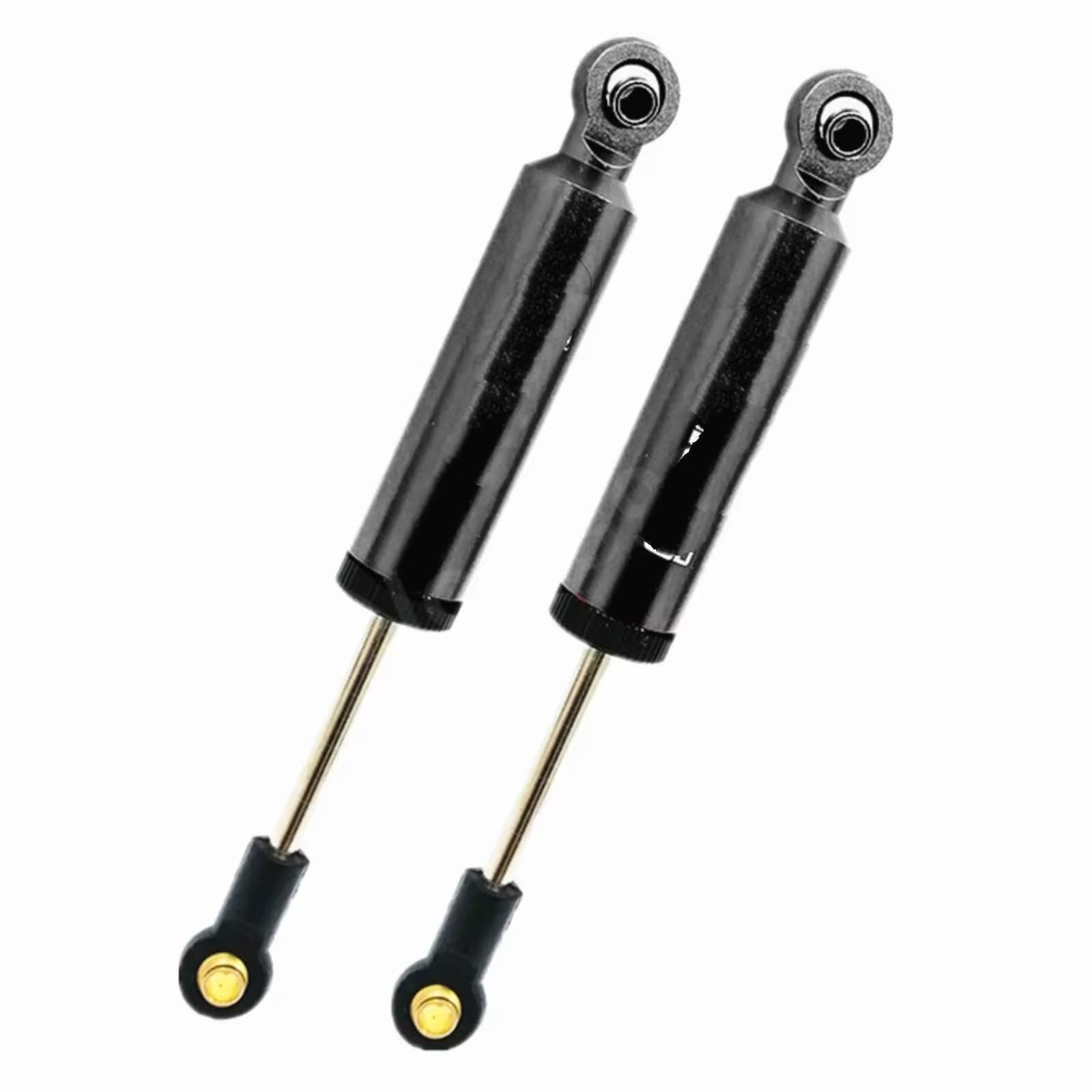 Compatible con AXIAL para SCX10 para TRX4 1/10 RC Crawler Car Piezas 2 100 Mm Amortiguadores De Aceite Aluminio Internos para Resorte Amortiguadore