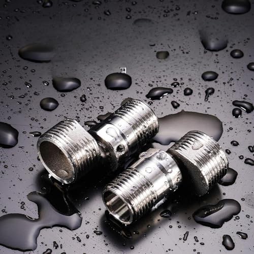 Image of Faucet Angled Curved Foot Sturdy Universal for Utility Room Bathroom Kitchen|Stainless Steel Shower Head Swivel Adapter Angled Connector