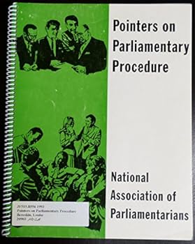 Unknown Binding Pointers on parliamentary procedure Book