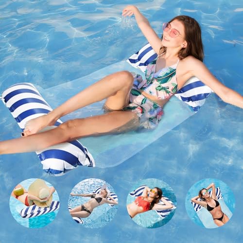 Ninonly ������ �t���[�g ����n�����b�N �n�����b�N �v�[�� ��l�p �E�H�[�^�[�l�b�g �ω׏d100kg ���V�� �j�����p �����΍� 130×80cm�i�l�C�r�[�u���[�j