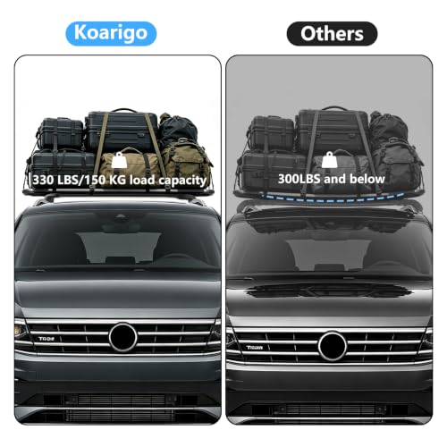330LBS Roof Rack Cross Bars Compatible with Toyota Sienna 2021-2025 by Koarigo - Used condition - Image 2