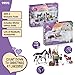 Schleich Horse Club - 2025 Horse Club Advent Calendar: Holiday Foal Magic - 34 Toys Including Poseable Figurine, 3 Horses and Accessories - Holiday Event Calendar for Christmas - Kids Ages 5+ | 99178