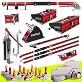 Full Drywall Taping and Finishing Set - LEVEL5 | Automatic Taper, 10”/12' Flat Boxes, 3” Angle Head, 7” Corner Applicator Box, Corner Roller, Extendable Handles, Pump, Gooseneck | 4-601