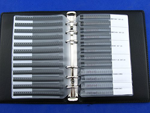 Smd Transistor Rectifier Switching Schottky Diode Assortment Book Kit 36 Values Each 50Pc,Total 1800Pcs By Transistor Kit #TOP1