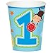 One Wild Boy Birthday Party Cups Tableware, Multi Colored, Paper, 9 Ounces, 8-Piece