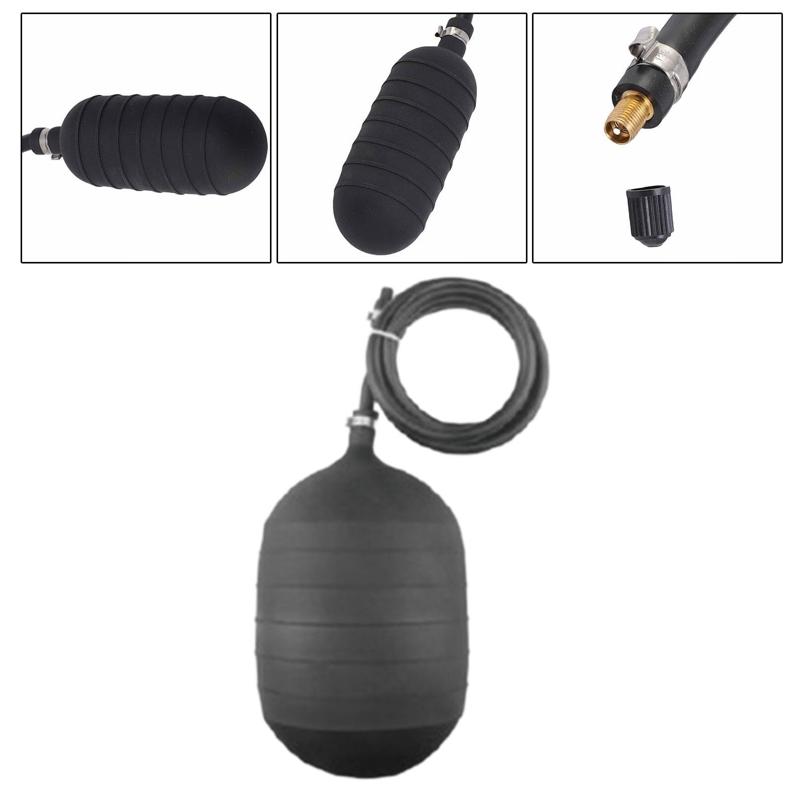 Tappo per Tubi Gonfiabile, Utensile Idraulico con Tubo di Prolunga, Tappo di Prova per Fognatura per Rilevamento E Riparazione di Perdite d'Acqua, 150mm
