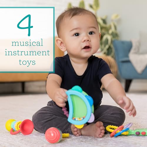 Infantino coffret dentition instruments de musique multicolore pour bébé - 2