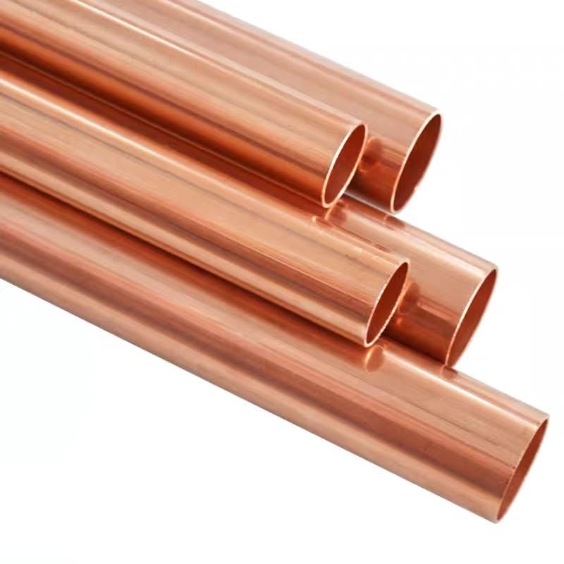 Copper Tube Piping, OD 3mm-20mm ID 2mm-19mm Length 500mm Hollow Straight Round Tube, Straight Copper Tubing 1pc(18 x 17mm)