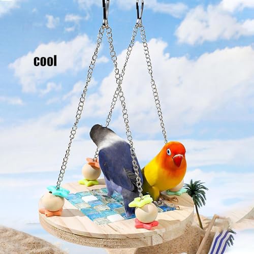 Hamac pour oiseaux résistant aux morsures contre l'ennui en cage - 4