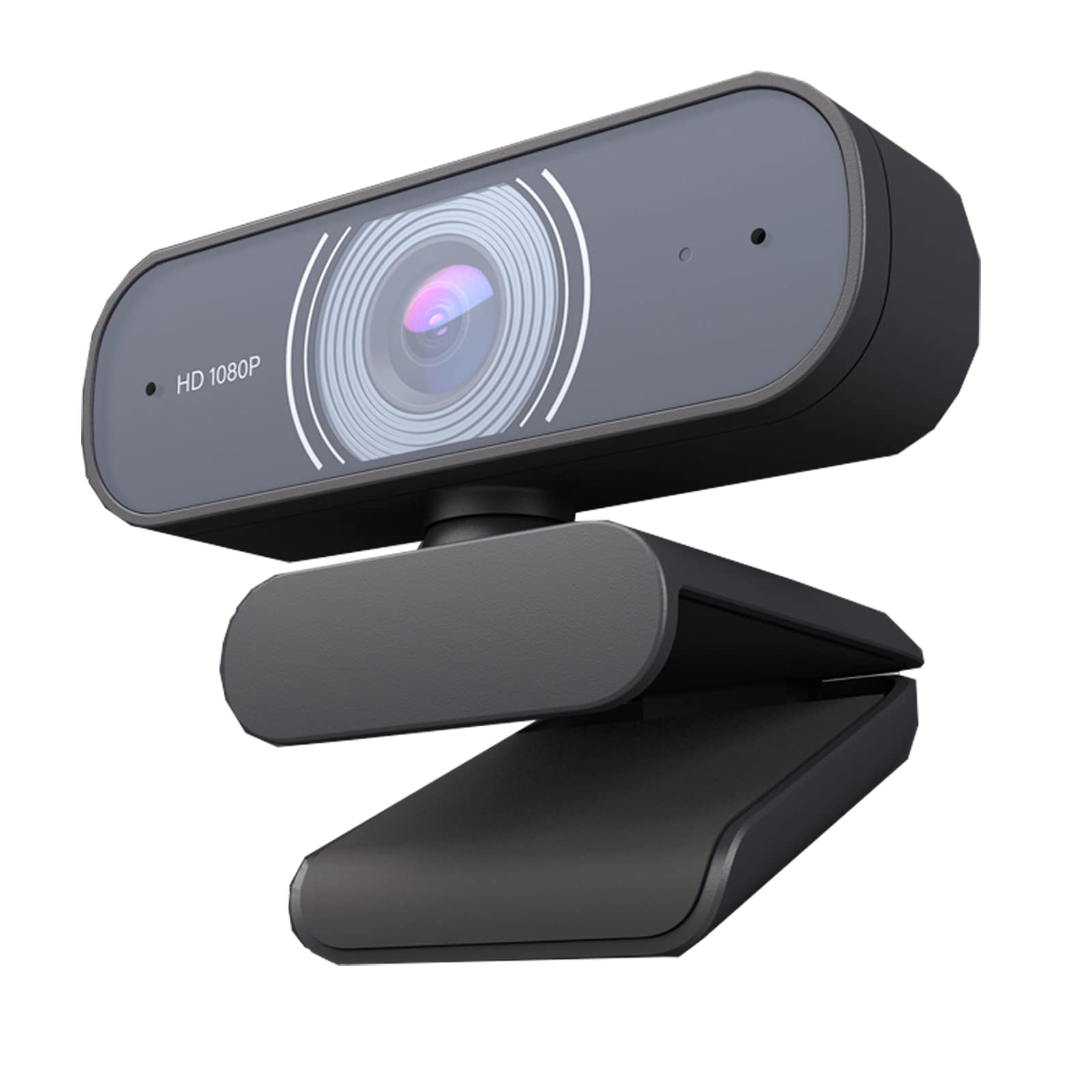 OYU Webcam, 1080P 30Fps, doppio microfono stereo, USB Plug & Play, HD Web Camera compatibile con Zoom/Skype/YouTube, per videochiamate, streaming live e apprendimento online