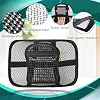 Samyoung Mesh Back Lumbar Support, Back Support Seat Cushion with Breathable Mesh for Office Chairs Car 12 x 16
