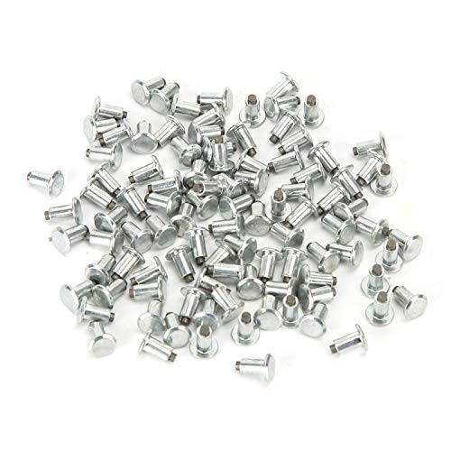 Image of 100Pcs 6.5mm Tire Stud Screws for Enhanced Traction on Cars, ATVs, Motorcycles, and More