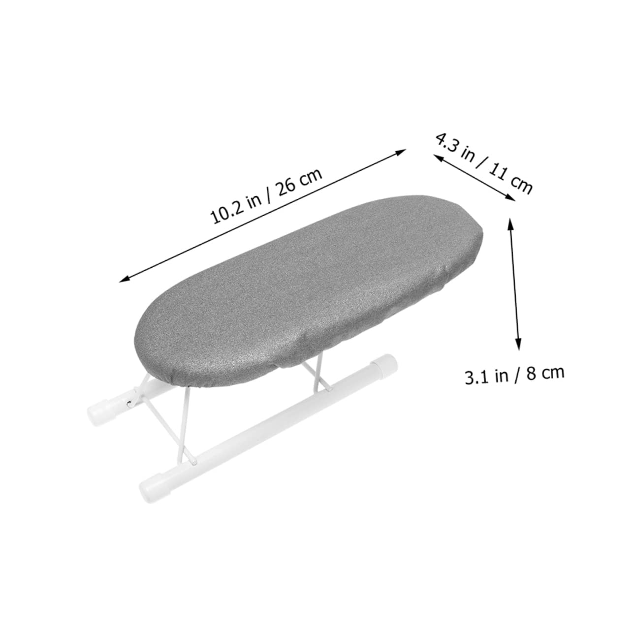 Veemoon Ironing Board Ironing Pressing Pad Ironing Stool Prop Folding Clothes Ironing Tool Clapper Mini Ironing Table Ironing Stand Quilling Tool Pillar Steel Small