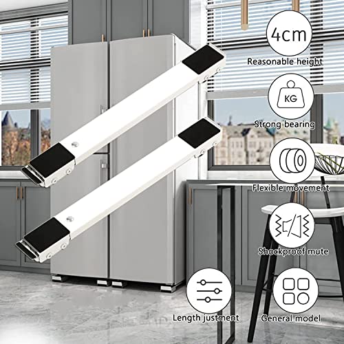 FIND A SPARE Universal Easy Move Heavy Duty Appliance Rollers For Washing Machine Tumble Dryers Dishwashers Cookers & Hobs Furniture Washing Machine Dolly Up To 300Kg - Image 2