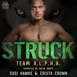 Struck: An MM Mpreg Romance Audiolibro Por Susi Hawke, Crista Crown arte de portada