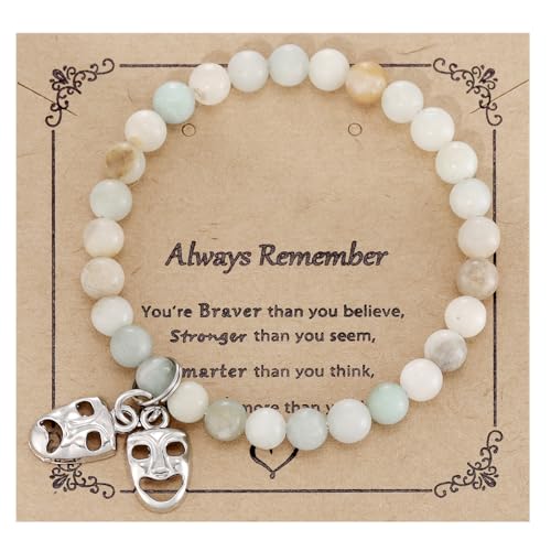 Image of HUTIMY Theatre Gifts Women Bracelet Funny Guys Friends Jewelry for Actors Actress Acting Gifts