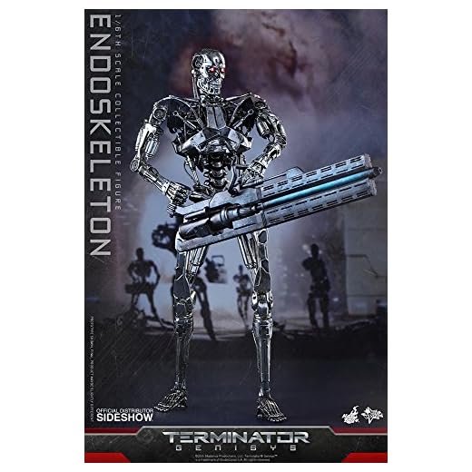 Hot Toys Terminator Genisys T-800 Endoskeleton Endo 1/6 Scale 12" Figure