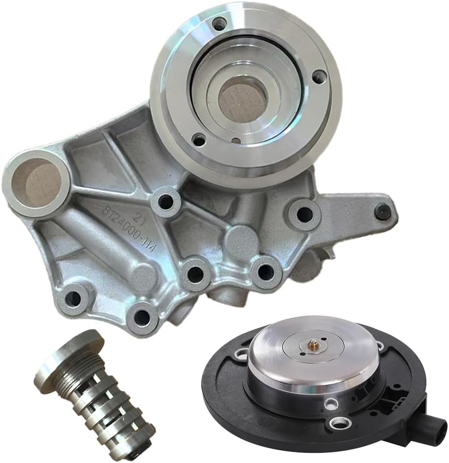 Camshaft Bridge Bracket Adjuster Magnet Solenoid Valve Compatible with VW Golf Jetta Pasha, A3 A4 A5 A6 1.8/2.0T 06H103144J 06H109257A 06L109259A 06J103166A 06H109257C