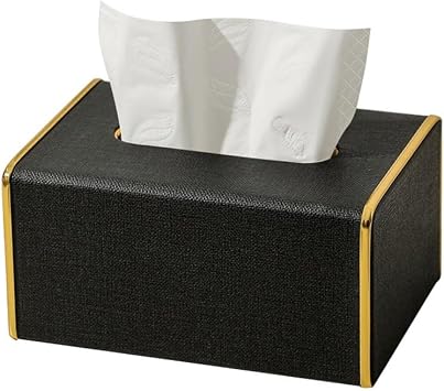 Tissue Box Cover Tissue Box Home Living Room Bedroom Desktop Tissue Box Multifunctioner Organizer Pumping Paperchase DispenserSmall