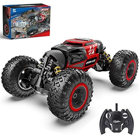 1:14 RC Car, 4WD RC Car for Children Transform Fast Speed Racing Vehicle, Off-Road Buggy Electric Toy Car with Rechargeable Batteries for Boys and Girls Cover