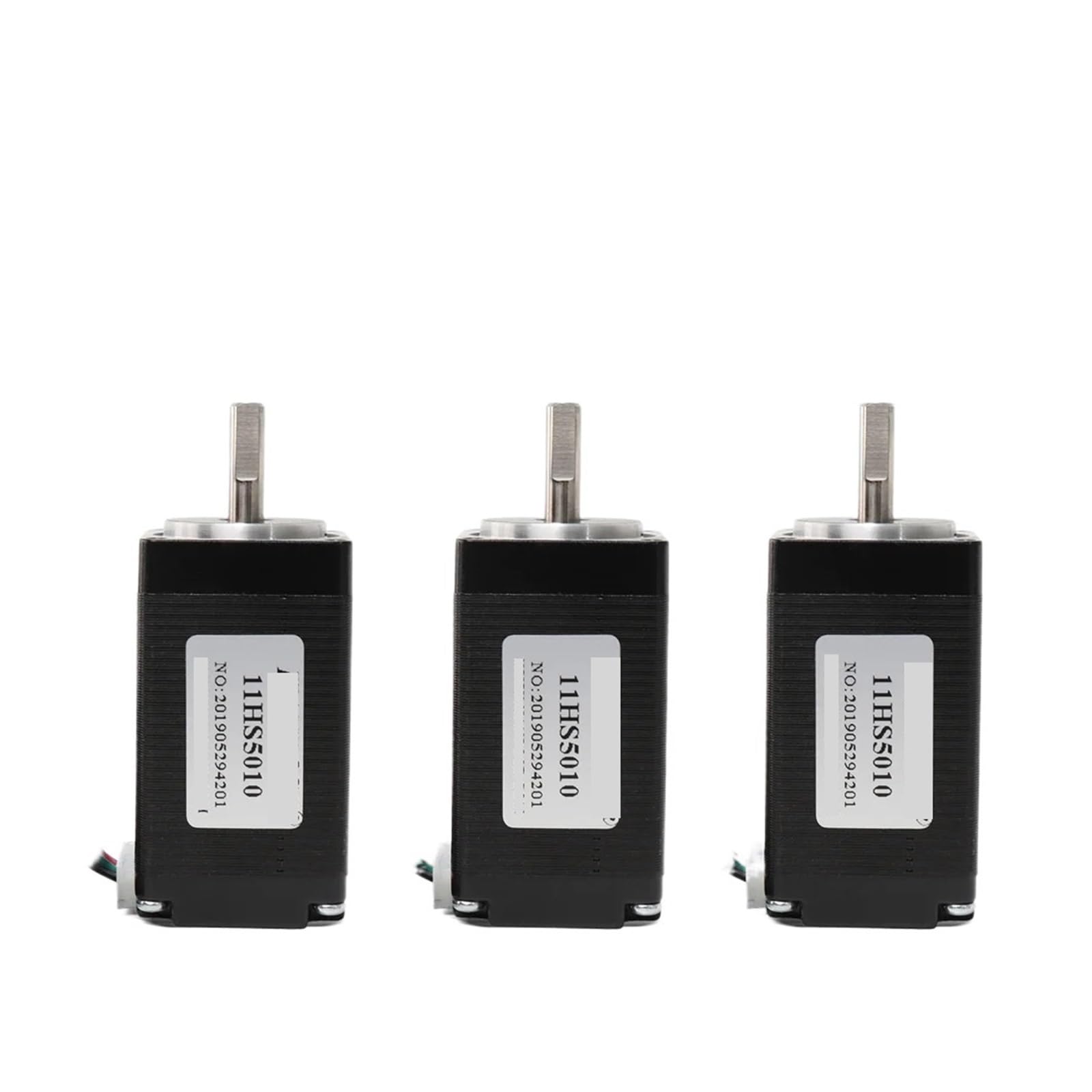 EKFBQBGW 3pcs nema11 stepper electronic starter 4-cable 28X50mm 11HS5010 0.17N.M 1.8 degrees