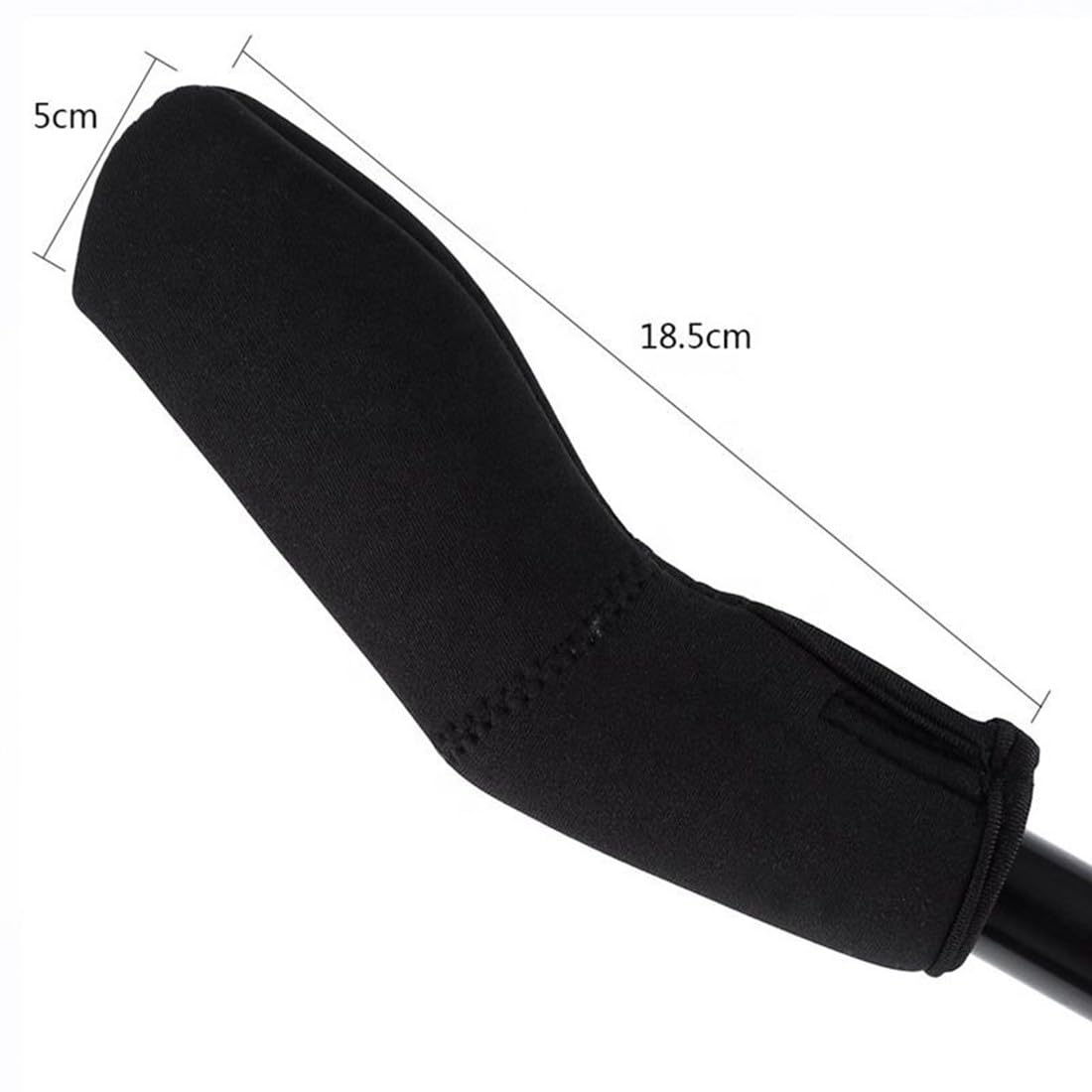1 paia copri maniglie per passeggino copri braccioli universali con rivestimento in pelle artificiale nera per accessori per passeggini fantastici