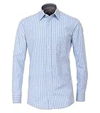 Comfort Fit CASAMODA Herren Popeline Hemd kariert Comfort Fit