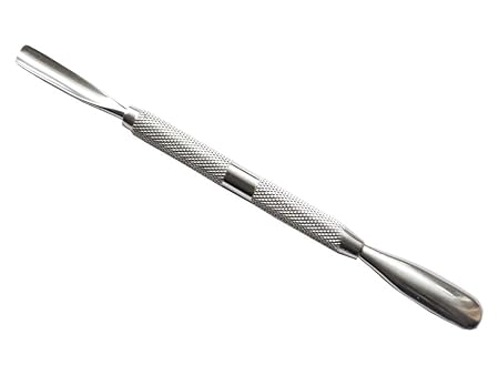 Nagelhautschieber 2 In 1 Professioneller Nagelschieber Spachtelschieber Edelstahl Metallspatel Nagelhautschieber Für Maniküre | DE